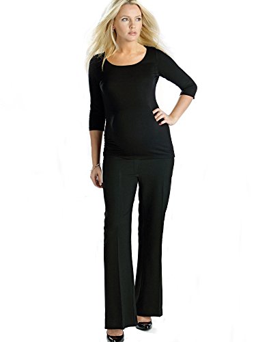 Tailored Maternity Pregnancy Trousers, UK Size 14 (L), Regular length 31"