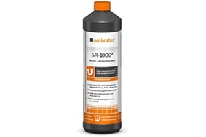 Ambratec SR 1000 Abflussreiniger Rohrreiniger - löst Verstopfungen Lebensmittelreste Fette Haare - keine gefährlichen Dämpfe - greift Rohrleitungen Dichtungen nicht an