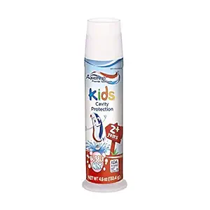 Aquafresh Kids Cavity Protection Toothpaste, Bubblemint Flavor, 4.6 oz