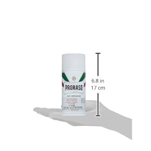 Proraso Shaving Foam, 300ml, Sensitive Shaving Foam Protects Skin and Prevents Irritation with Oat and Green Tea… - Image 3