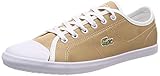  Lacoste Ziane Sneaker 119 3 Cfa, Zapatillas para Mujer, Dorado (Gld/Wht Gw3), 38 EU