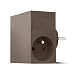 Produktbild HIDE Taupe - Power Hub 5 en 1 Taupe//Chargeur USB 3 ports et Multiprise