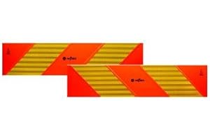 Ryme Automotive - Kit De Placas ECE70.01 de Señalización Trasera Para Camión y vehículos tractores - Aluminio