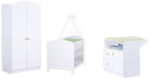 Pinolino Laura Nursery Furniture Set (3-Piece)