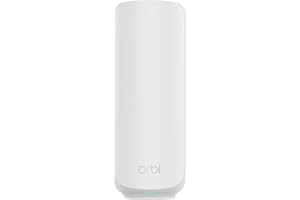 NETGEAR (RBE370) Orbi serie 370 WiFi 7 Mesh System Add-On Satellite, funziona con Orbi RBE372, RBE373, 3,6 Gbps, 120 m2 di copertura extra, BE3600