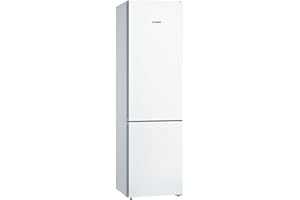 Bosch - Frigorífico Combi NoFrost, 60 cm, Serie 4, VitaFresh, 368 litros, Blanco, KGN39VWEA