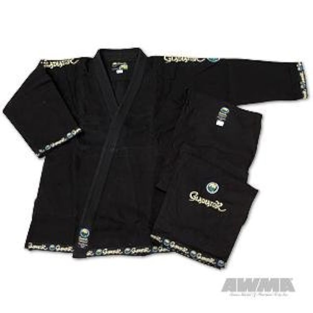 ProForce Gladiator Ultra Jiu-Jitsu Uniform - Black Size 3