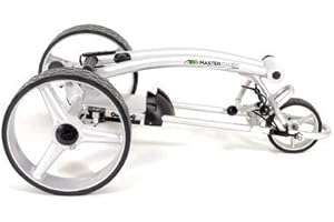 MASTERCADDY Master Caddy - Basic Lithium Chariot électrique Golf en alliage d'aluminium Couleur Silver, avec batterie au lithium