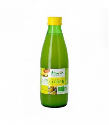 VITAMONT-100% Pur jus de citron bio - 25cl en ligne VITAMONT-100% Pur jus de citron bio - 25cl en ligne