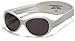 Kidz Banz Retro Banz Oval Kidz Sunglasses, Arctic White