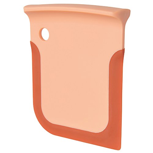 Berghoff Leo Teigschaber, Silikon eingefasst, orange