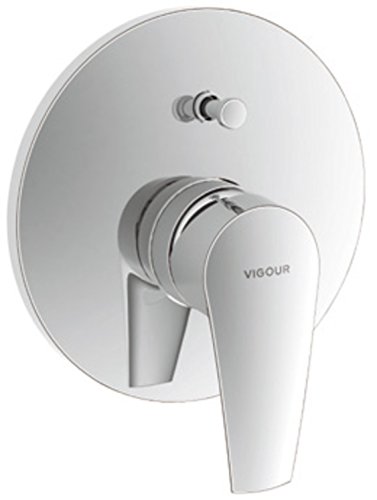 Preisvergleich Produktbild Badebatterie Derby verchromt VIGOUR - Farbset