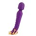 Produktbild Pet harem AA- beheizter Vibrator aus Silikon, Hasen-Massagestab stimuliert G-Punkt 0506, violett