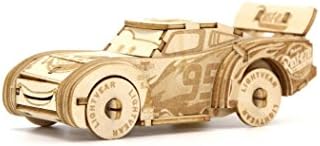 IncrediBuilds: Disney Pixar Cars 3: Lightning McQueen 3D Wood Model and Book