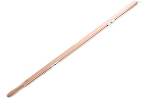 Tidningshållare 72 cm bokträ klart lackerat
