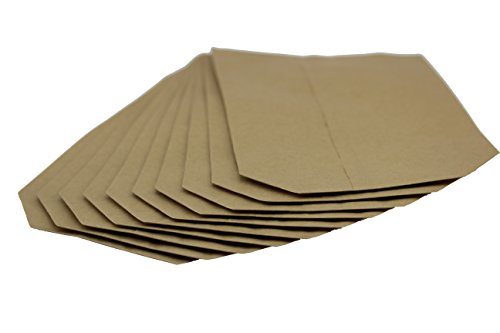 KuschelICH – 25 / 50 / 100 Papier Beutel mit Boden – Kreuzbodenbeutel – 14 x 22 cm – ungefädelt – aus Kraftpapier für Geschenktüten, Gastgeschenke, Mitgebsel, DIY Adventskalender, zum Basteln uvm. -TOP QUALITÄT aus Deutschland- (25 Stk.) - 3