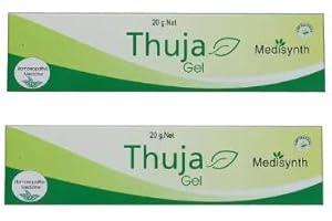 NM SELECT Thuja Gel For Warts, Polypi, Tubercles, Wart Corn & Sarcoids | Dogs, Cats, Birds, Horses, Animals, Mammals | 2 x 20g