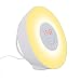 Produktbild Lichtwecker, Wake-up Light, Aufwachen mit Licht, 6 natürlichen Wecktöne, Sonnenaufgang Sonnenuntergang Simulation, Schlaflicht, Kinderwecker mit FM Radio Funktion, von AGPTEK, Weiß