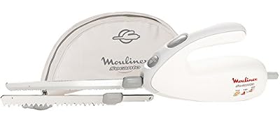 Moulinex DJAC41 Couteau électrique Secanto Blanc