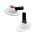 HOTER® Nail Polish Holders (Oval & Round Style) White And Pink
