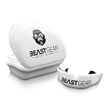 protector bucal mma mercadolibre CÓMO funciona el protector de Beast - Encaja de forma segura en la boca para proteger los dientes y encías usando nuestra tecnología moldeable. Ajústalo en casa en segundos para una protección personalizada. Viene con una funda estéril GRATIS por lo que puedes guardar de manera segura y limpia tu protector Beast para una protección de larga duración.