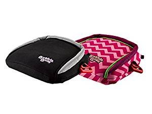 BubbleBum Lot de 2 Sièges Auto Rehausseurs Gonflables, Groupe 2/3, Rose, Noir