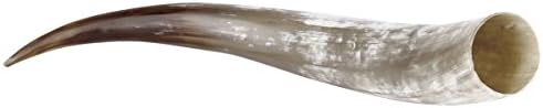 Viking Drinking-Horn 1 litre Drinking Horn black-white