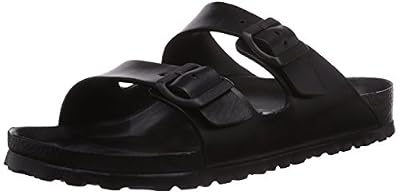 Birkenstock Arizona, Sandales Bout ouvert Homme, Noir (Noir) 42 EU (étroit)