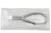 Blizzard Podiatry General Purpose STRAIGHT Toe Nail Clipper Nipper - Professional Chiropody Cutter Instrument With SMOOTH Handles - 14.5cm GERMAN Stainless Pedicure Plier - CE Approved Foot Care Tool With FREE Nail Dresser GIFT