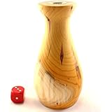 Kleine Vase aus Eibenholz