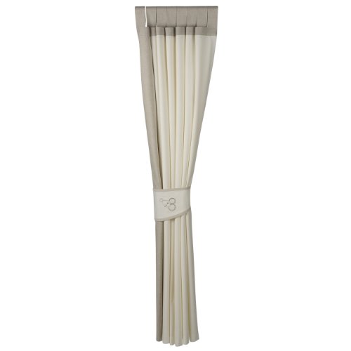 Bed-e-Byes 167 x 183cm Bramble and Smudge Tab Top Long Curtains