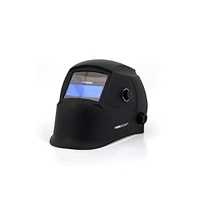 Trafimet Distribution Cagoule de soudure LCD VITO Masque de soudure automatique teinte variable 9 à 13 - alimentation solaire