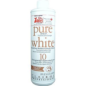 CLAIROL PURE WHITE 10 CREME DEVELOPER GENTLE LIFT 470 ml