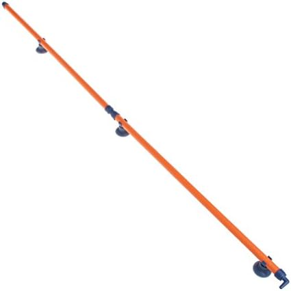Haorw 10" 14" 18" 23" 28" Air Stone Bubble Wall Tube For Fish Tank Aquarium 1 PC (Orange) (28'')