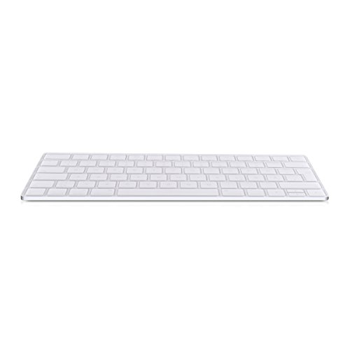 kwmobile Tastaturschutz Apple Magic Keyboard – QWERTZ Silikon Laptop Tastaturfolie – Notebook Tastaturschutzfolie Transparent - 5