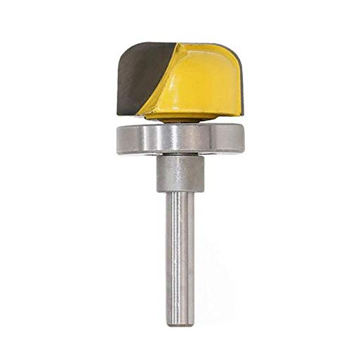 Gasea 1/4 Shank 1-1/8” Diameter Deep Round Bowl & Tray Template Router Bit for Woodworking Cutter Tool