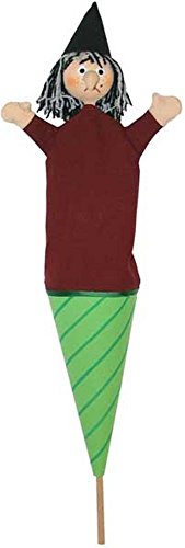 Preisvergleich Produktbild Trullala Tütenkasper, Tütenpuppe Motiv: Hexe, 50 cm