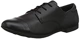  Geox JR Plie\' F, Zapatos de Cordones Oxford para Niñas, Negro (Black C9999), 38 EU
