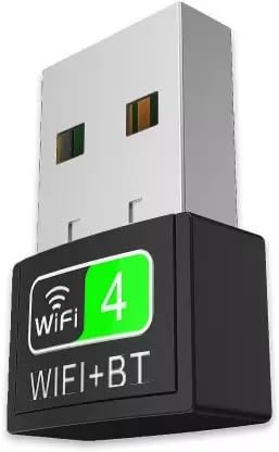 Swiztek 2 in 1 Wireless BT WiFi Dongle, Dual Band Bluetooth and WiFi Adapter for PC/Laptop/Desktop, WiFi Bluetooth Dongle (Upto 150 Mbps, 4.2GHz)