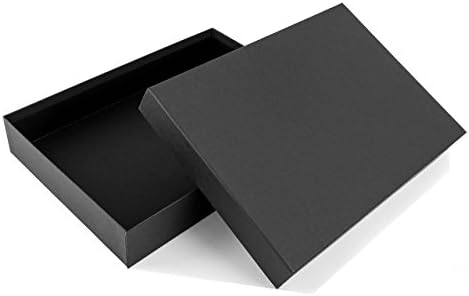 10 of Medium multi purpose kraft black recycled box