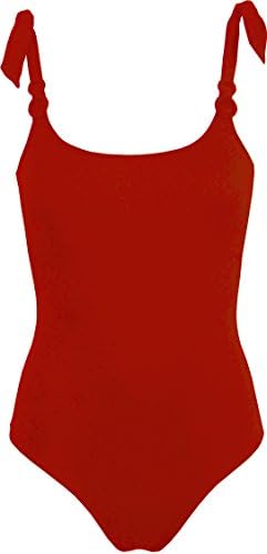 Red Point Beachwear Woman, One Piece, Basic, Dilos, UK Size: 12, Cup B, Red