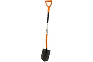 TRANS - PAL Pointed Spade – Precise Digging & Planting | Ergonomic, Durable & Rust-Resistant | 130 cm