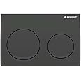 Geberit Flush Plate | Alpha 20 series | Black Matt | 115.040.14.3 | 2 years warranty | Front Actuation Dual Push Plate
