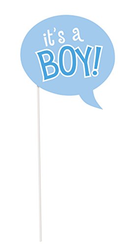 10 lustige Baby-Party / Baby-Shower Foto-Requisiten - 3