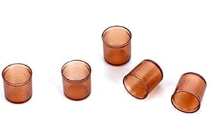 Wifehelper Tazze per Apicoltura Queen Tazze cellulari Tazze per Cellule Marroni Favi per apicoltori Forniture per Apicoltura, 500 PZ