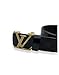 LEATHER STYLE STORE Men's Leather Belt (Black, Free Size)