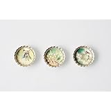 3er Set Kronkorken Magnet Pusteblume Löwenzahn Kühlschrankmagnet