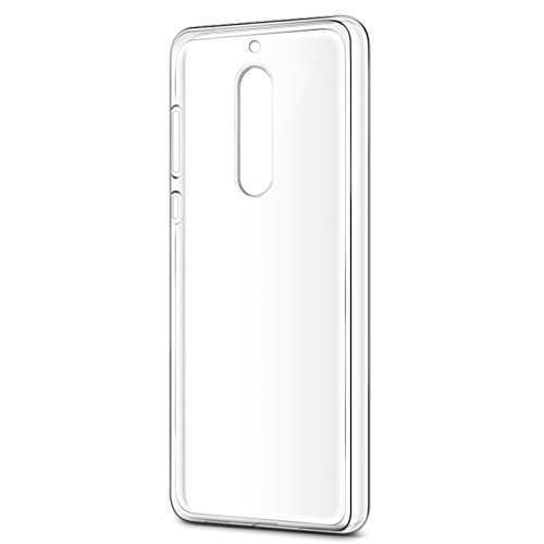 Nokia 5 Funda Silicona  Gel Transparente Ligero y  Ultrafino  Bumper TPU Blando  Antideslizante  Alta Resistencia Flexible Nokia 5 