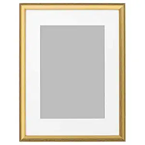 Digital Shoppy IKEA Frame, Gold-Colour,30x40 cm (11 