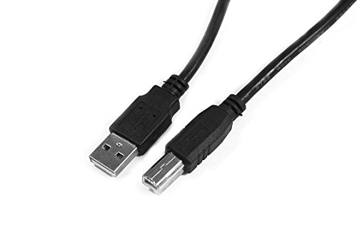Kingfisher Technology 3m USB PC / Fast Data Synch Black Cable Lead Adaptor for HP Envy 4508 e-All-In-One Printer - 4